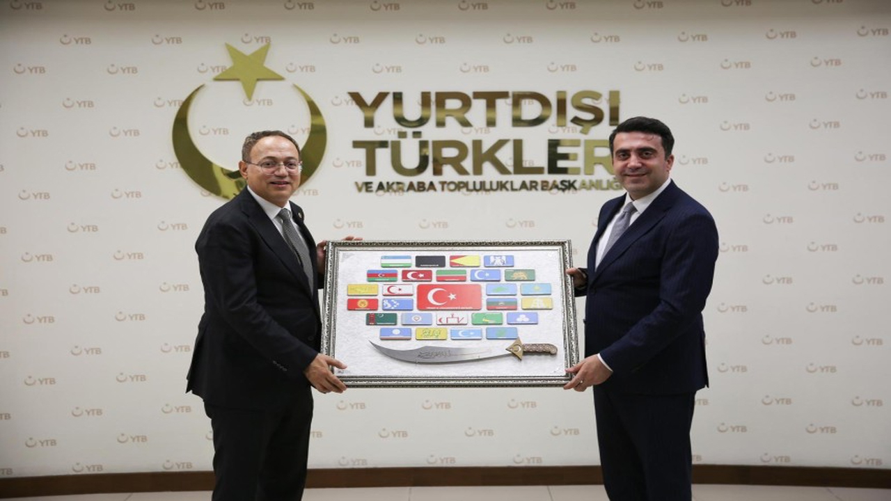 MHP Genel Başkan Yardımcısı Topsakal'dan Yurtdışı Türkler ve Akraba Topluluklar Başkanı Abdulhadi TURUS’a ziyaret