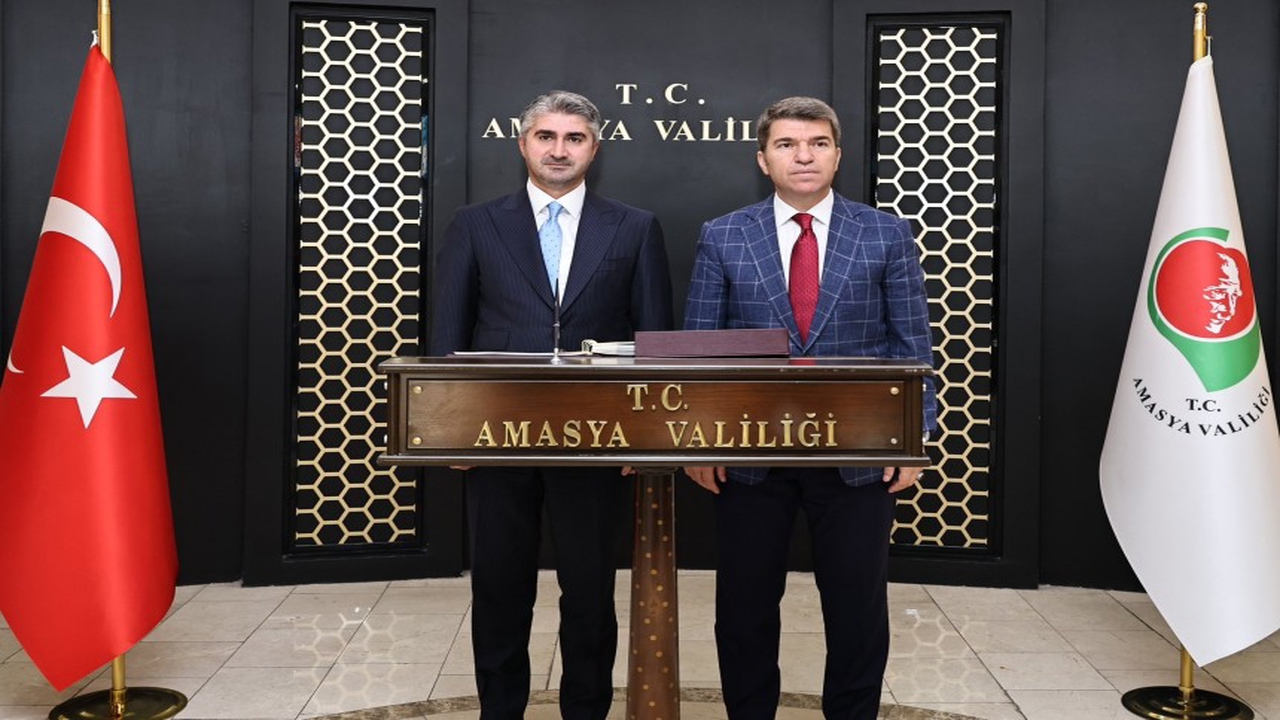 Aile ve Sosyal Hizmetler Bakan Yardımcısı Tarıkdaroğlu'ndan Amasya Valisi Önder Bakan’a ziyaret