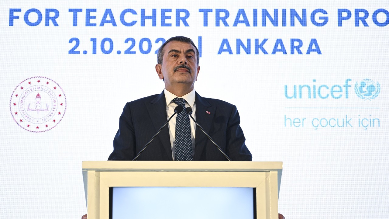 Bakan Tekin: Bizimle aynı parametrelerde buluşan bütün kuruluşlarla işbirliğini önemsiyoruz