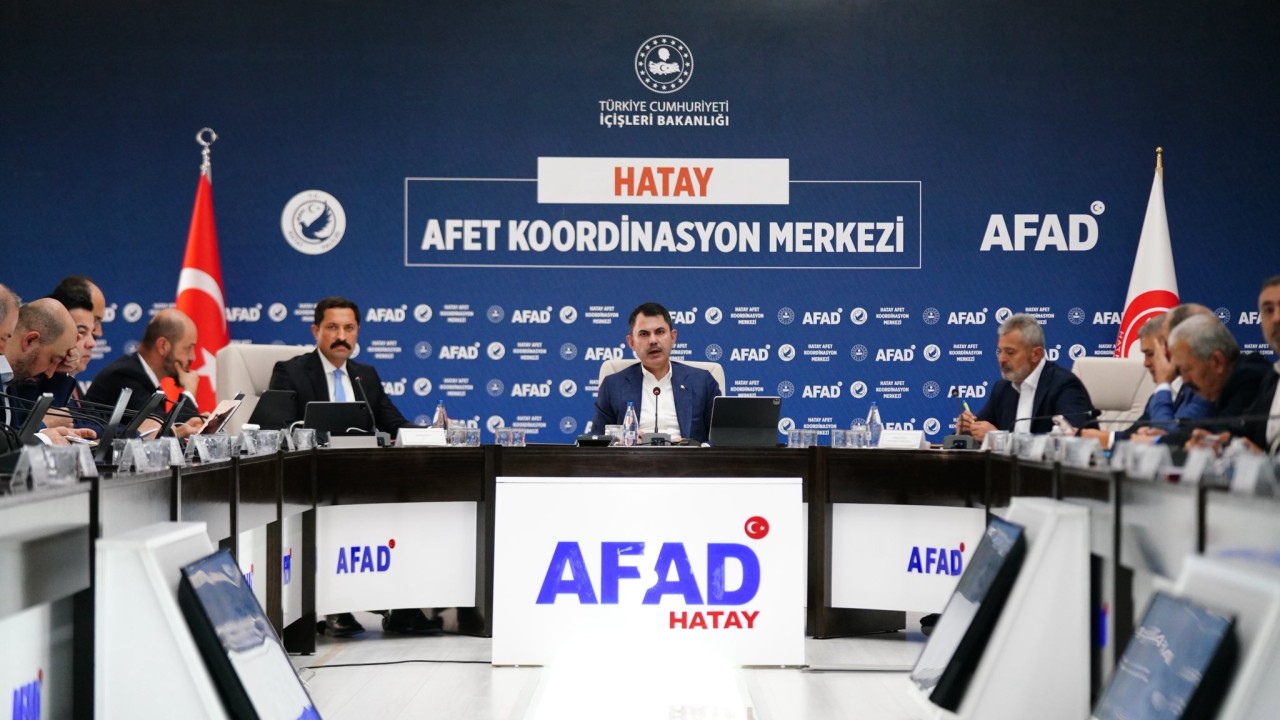 Bakan Kurum: Hatay’ı, Türkiye Yüzyılı’nın en güçlü kalelerinden biri yapana kadar tek bir an bile durmayacağız