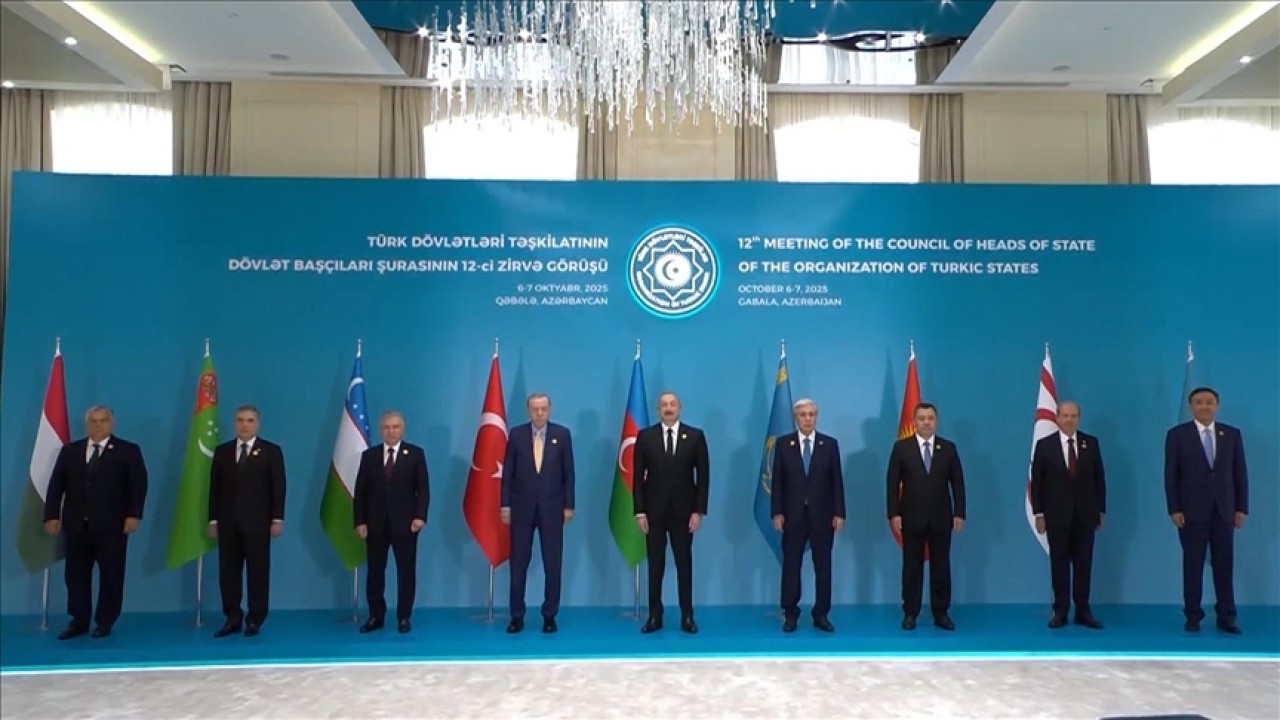 Azerbaycan'ın Gebele şehrinde "Türk Devletleri Teşkilatı 12. Zirvesi" başladı