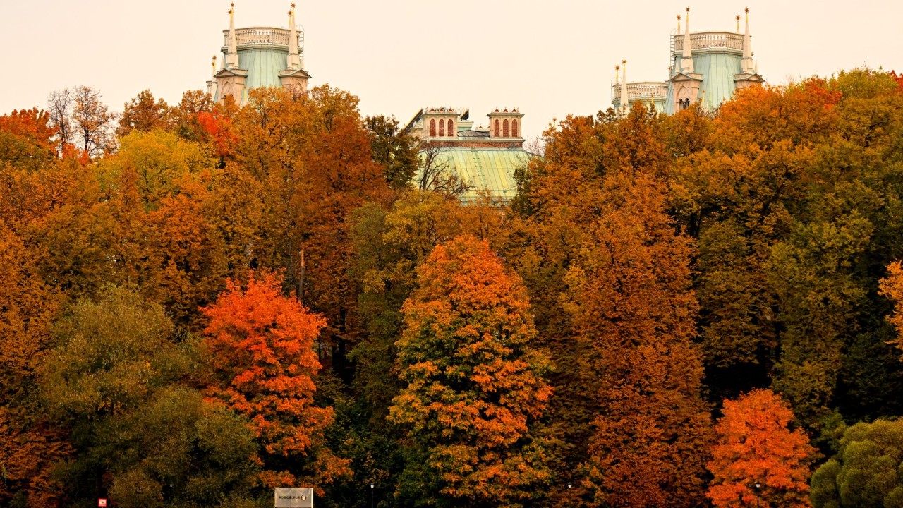 Tsaritsıno Sarayı’nda altın sonbahar