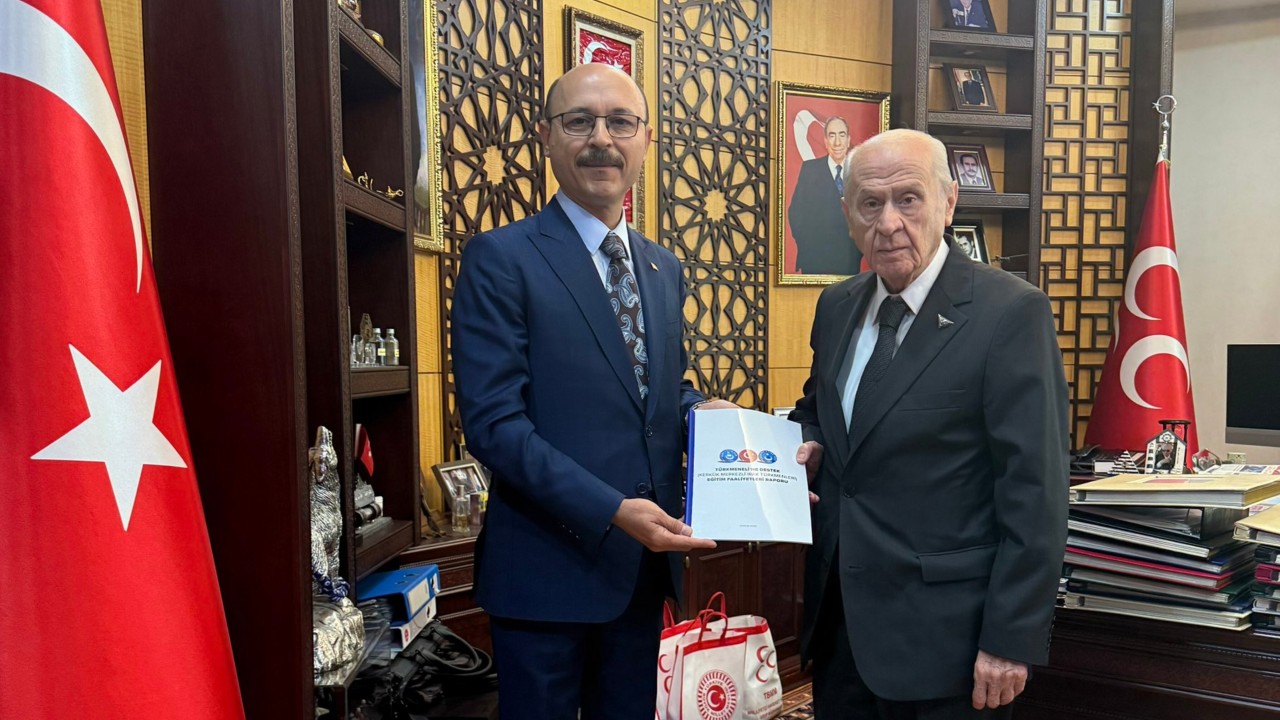 Türk Eğitim-Sen Genel Başkanı Geylan’dan MHP Genel Başkanı Devlet Bahçeli’ye ziyaret