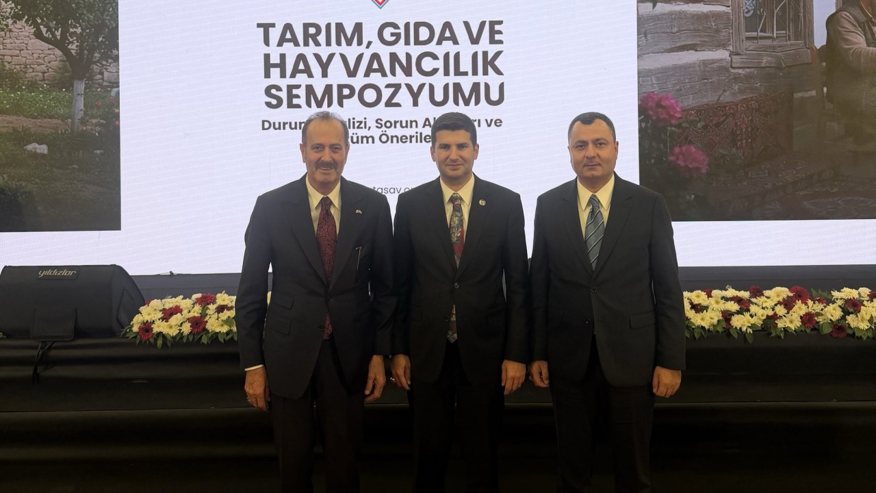 Ülkü Ocakları Genel Başkanı Yıldırım, Tarım, Gıda ve Hayvancılık Sempozyumu’na Katıldı