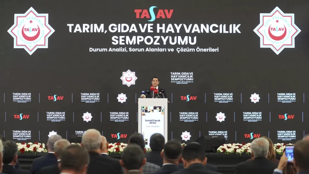 TASAV "Tarım, Gıda ve Hayvancılık" sempozyumunun sonuç bildirgesini açıkladı