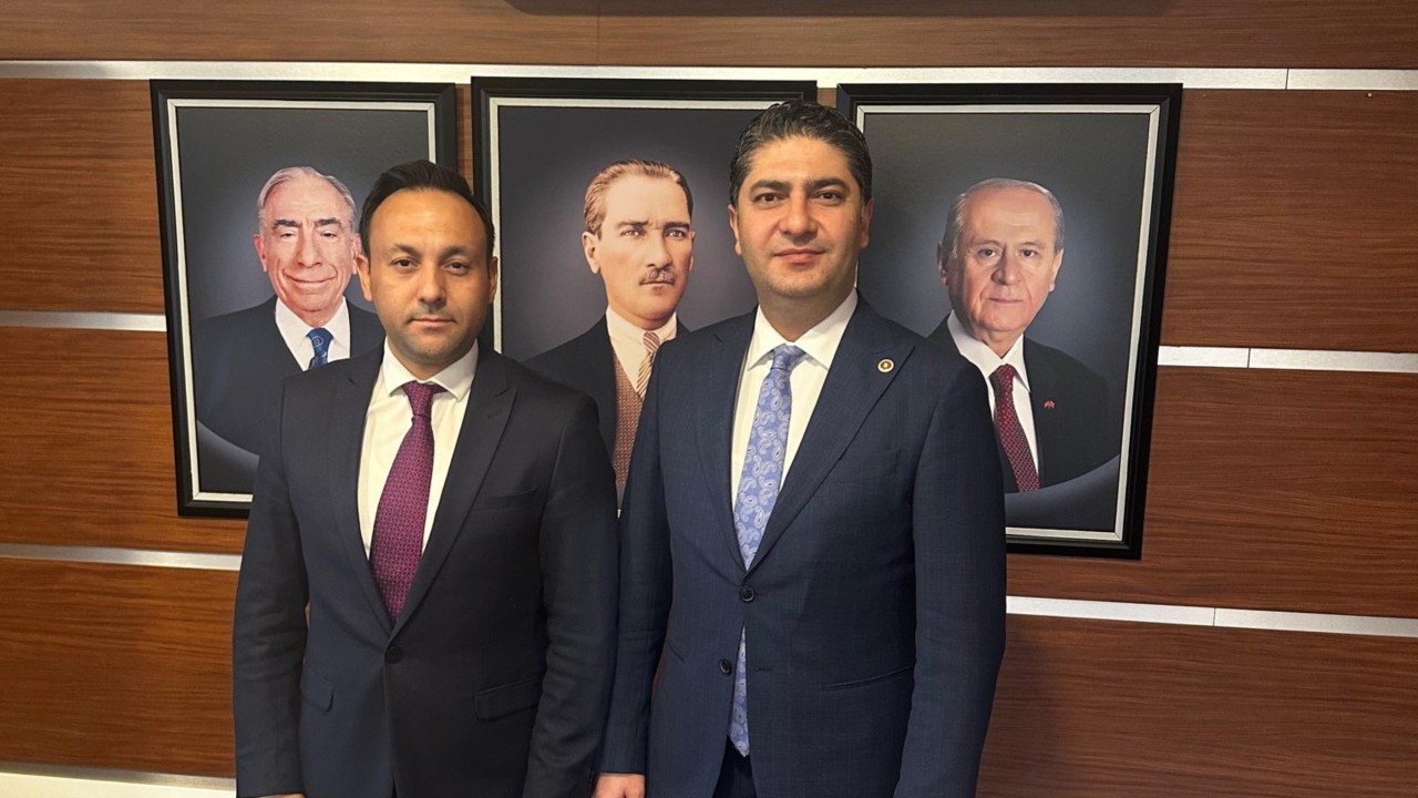 MHP Genel Başkan Yardımcısı Özdemir'den Bengütürk Tv Genel Yayın Yönetmeni Kadir Yıldız'a ziyaret