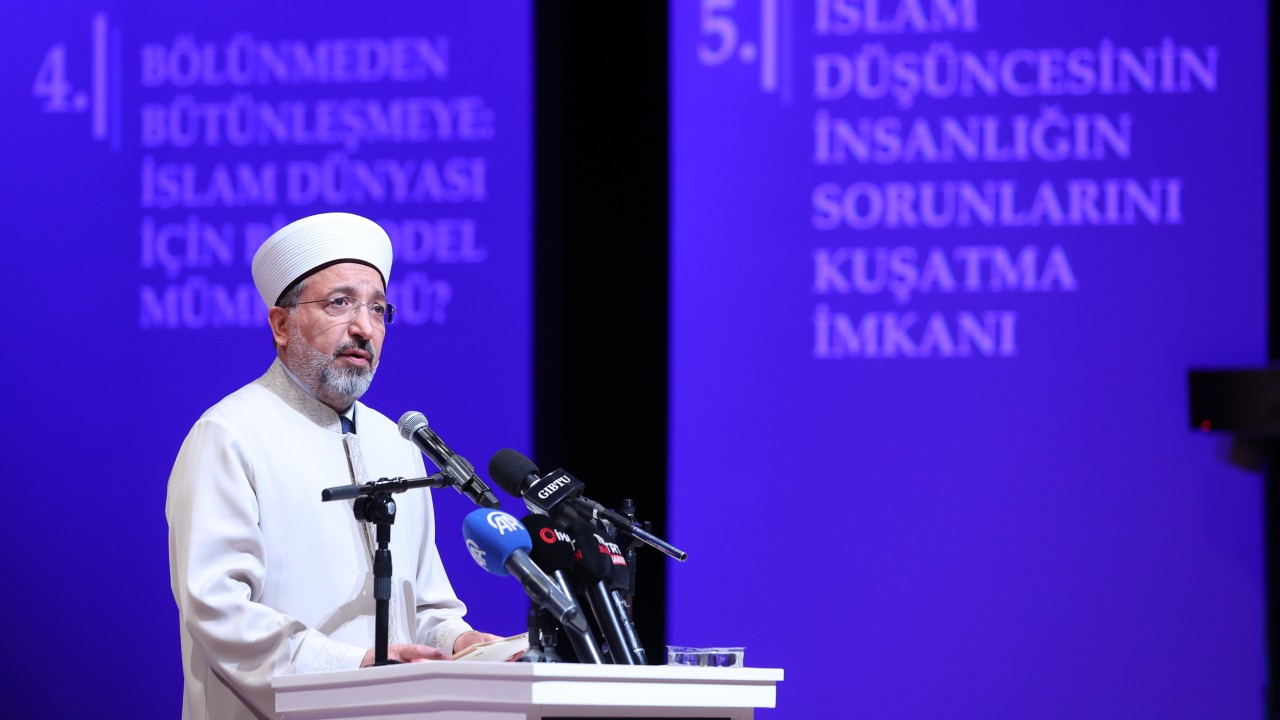 Diyanet İşleri Başkanı Arpaguş: İslam dünyası, acilen bir öze dönüş yolculuğu başlatmak zorundadır