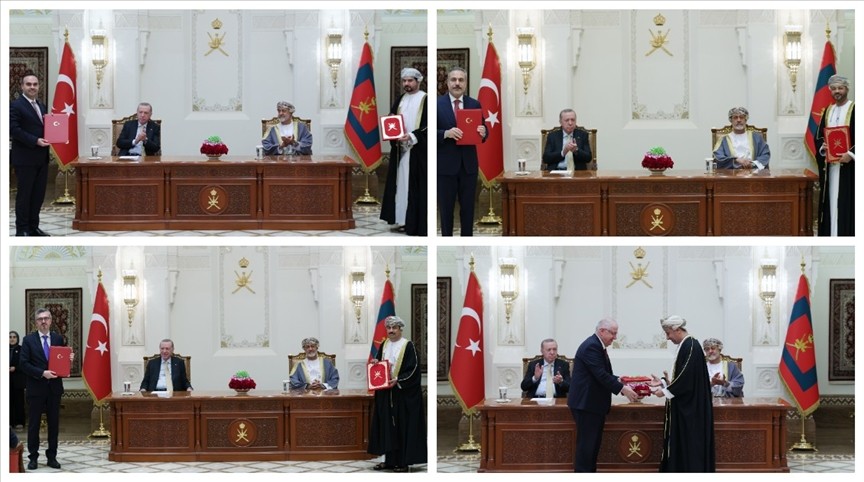 Türkiye ile Umman arasında anlaşmalar imzalandı