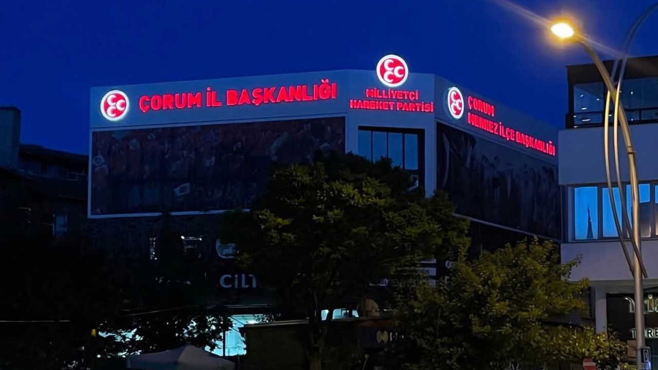 MHP Çorum İl Başkanlığı'nın yeni hizmet binası açılıyor