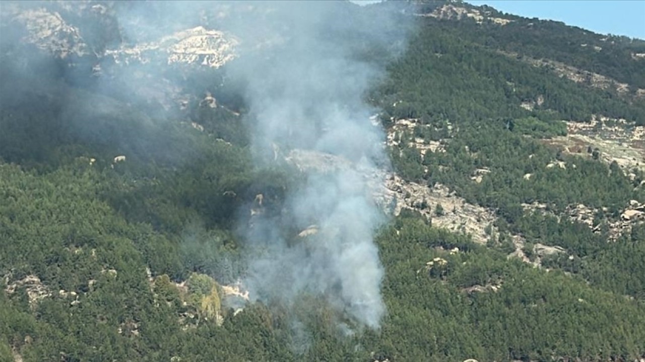 Muğla'da ormanlık alanda çıkan yangın kontrol altına alındı