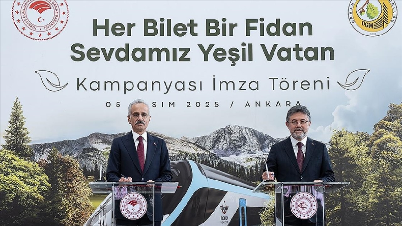Tarım ve Orman ile Ulaştırma ve Altyapı bakanlıklarından "yeşil vatan" işbirliği