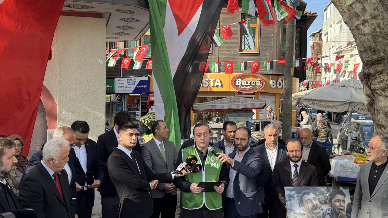 Sarıyer'de 300'ü aşkın esnaf bugünkü kazancını Filistinlilere bağışlayacak