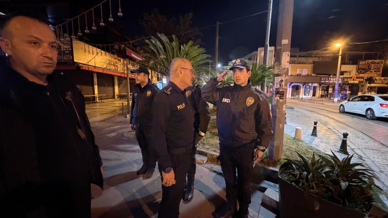 Antalya Emniyet Müdürü Zaimoğlu​ kentteki asayiş ve narkotik uygulamalarına katıldı