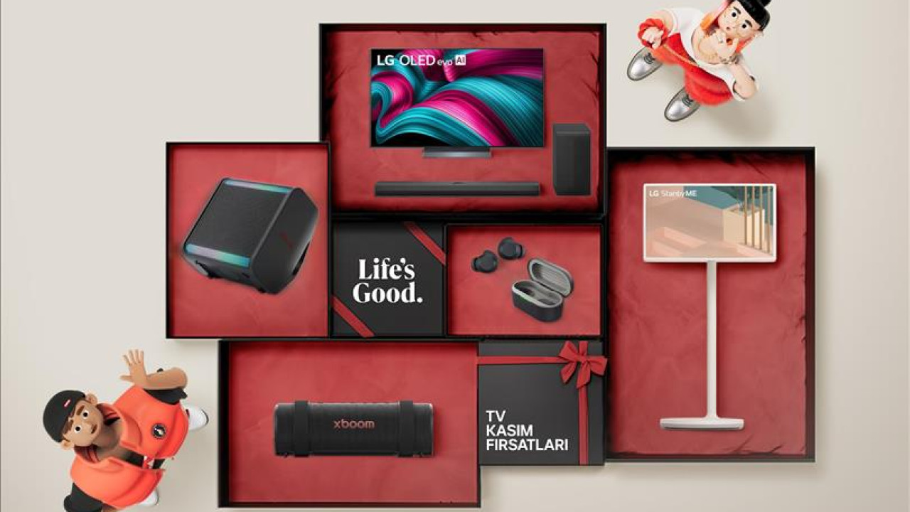 LG televizyon ve ses ürünlerinde kasım kampanyasını sürdürüyor