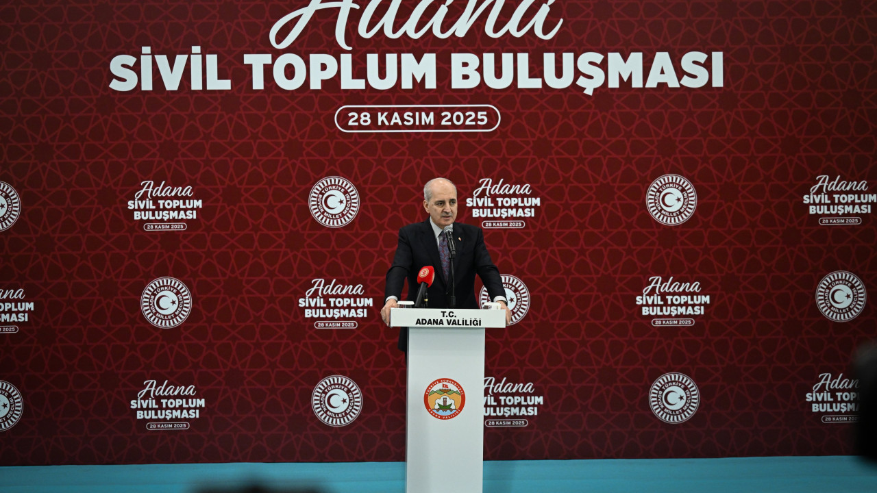 TBMM Başkanı Kurtulmuş, Adana'da Sivil Toplum Buluşması programına katıldı