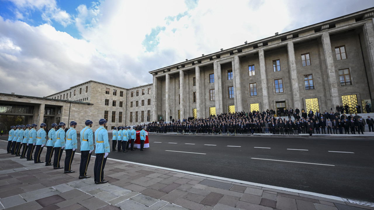 Eski AK Parti Giresun Milletvekili Cemal Öztürk için Meclis'te cenaze töreni düzenlendi