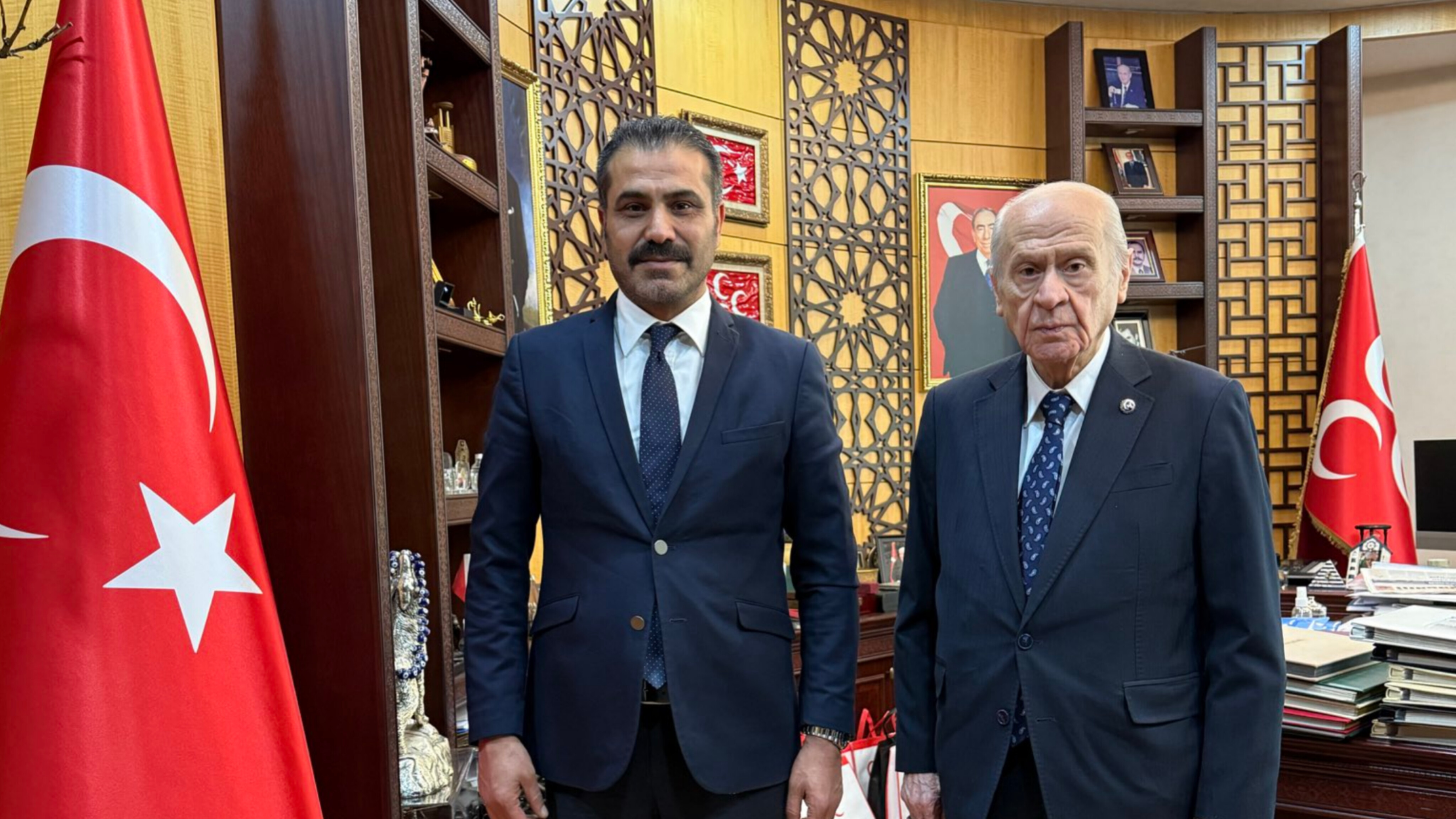 Hukukçu Serkan Toper'den MHP Lideri Devlet Bahçeli'ye ziyaret