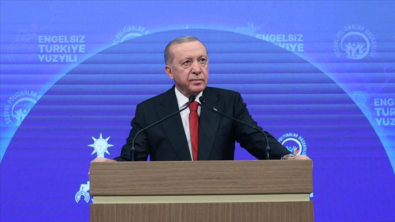 Cumhurbaşkanı Erdoğan: Engelli vatandaşlarımızın sorunlarını çözüme ulaştırmak devlet olarak birincil önceliğimizdir