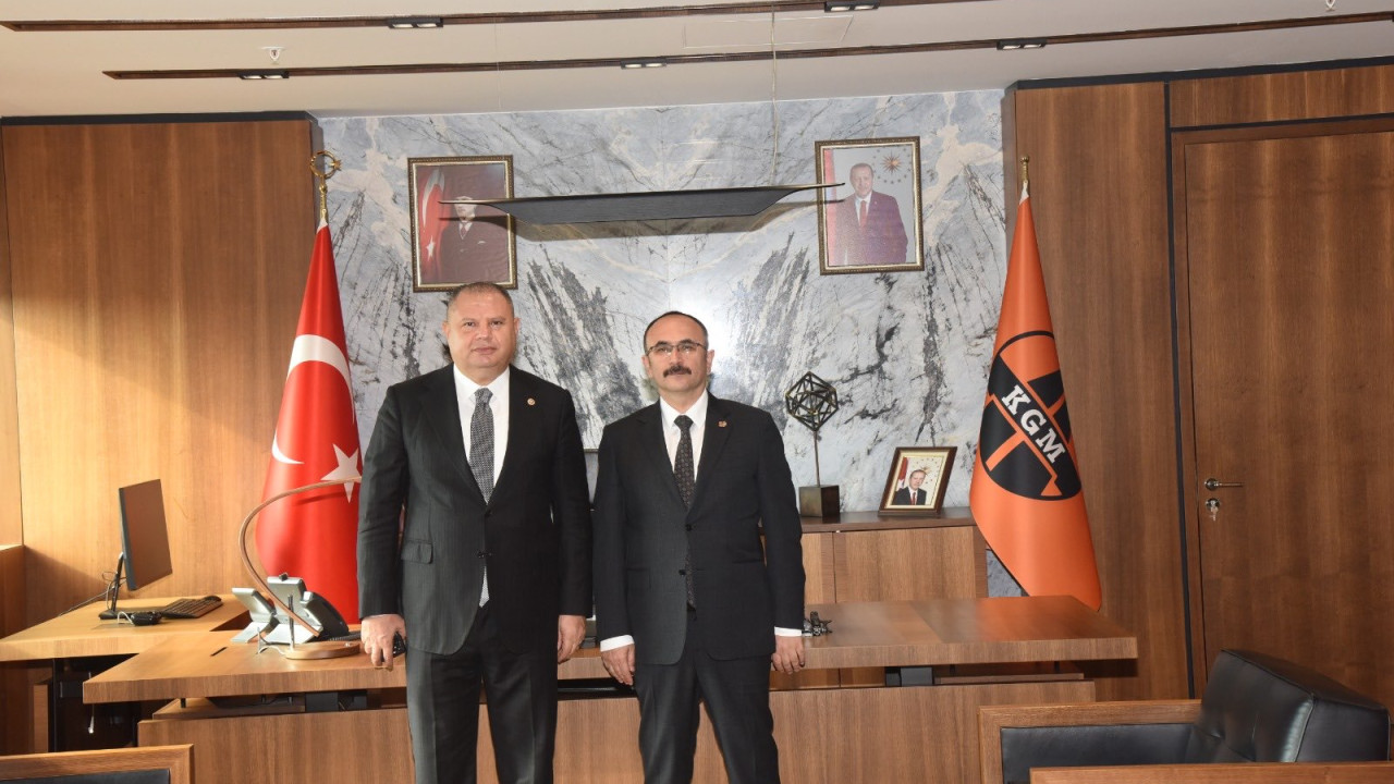 MHP'li Öztürk'ten Karayolları Genel Müdürü Ahmet Gülşen’e ziyaret