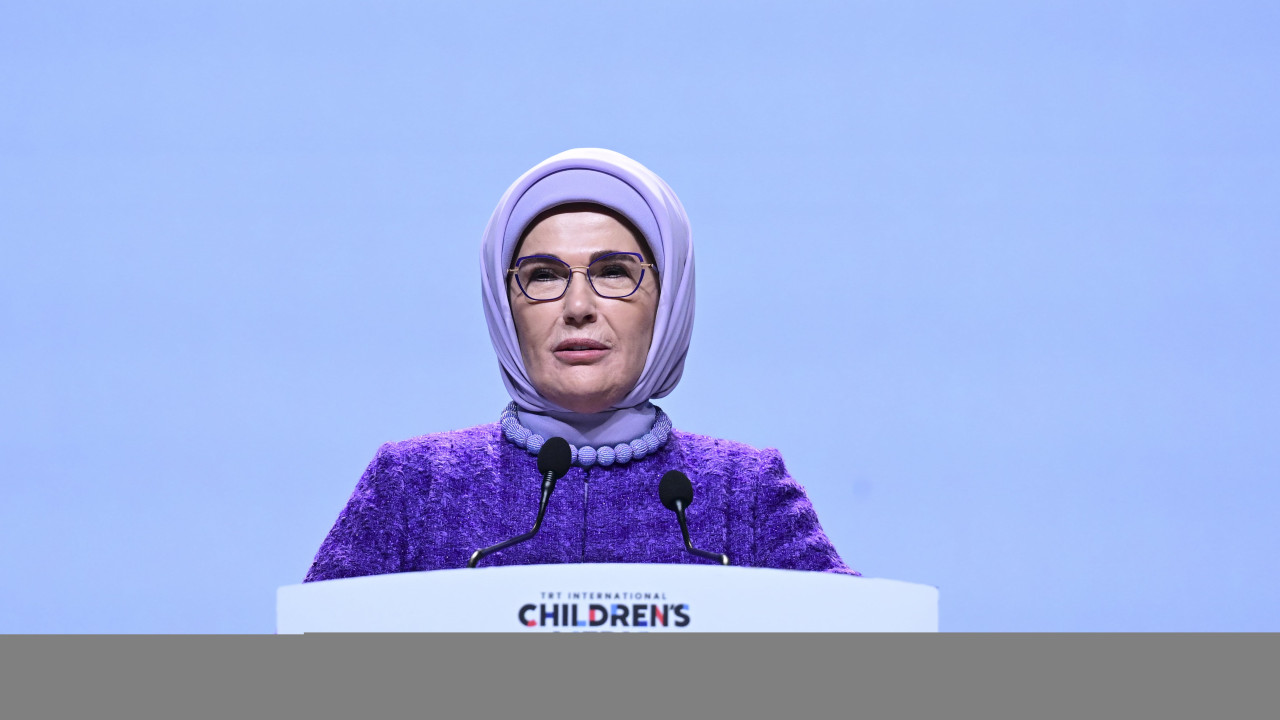 Emine Erdoğan, TRT Uluslararası Çocuk Medyası Zirvesi’ne katıldı