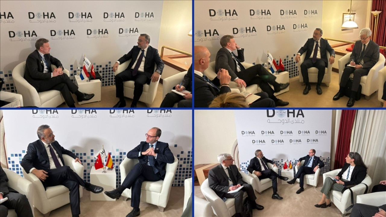 Dışişleri Bakan Yardımcısı Yılmaz, 23. Doha Forumu marjında temaslarda bulundu