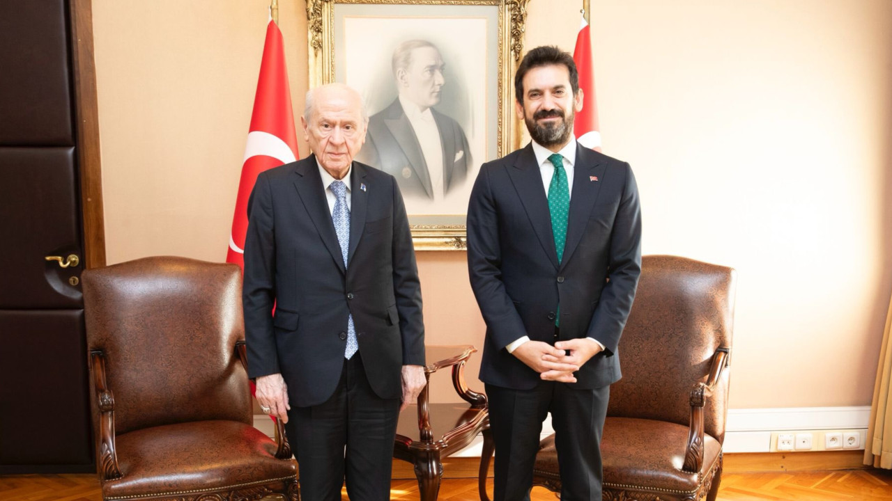 Kültür ve Turizm Bakan Yardımcısı Mumcu'dan MHP Lideri Devlet Bahçeli'ye ziyaret